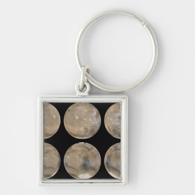 A Mid-Northern Summer/Southern Winter on Mars Key Ring (Front)