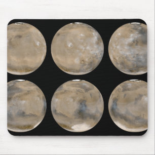 A Mid-Northern Summer/Southern Winter on Mars Mouse Mat