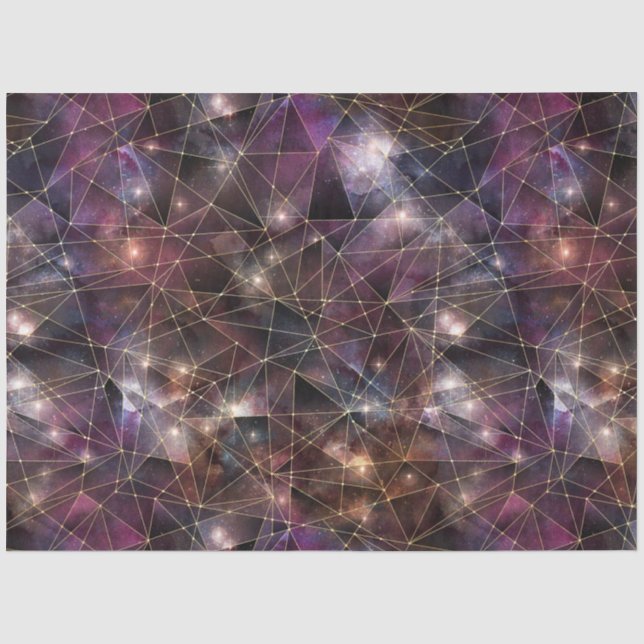 A Midnight Crystal Series Design 11 Tissue Paper (Front)