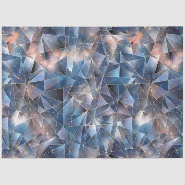 A Midnight Crystal Series Design 5 Tissue Paper (Front)