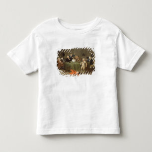 A Midnight Modern Conversation, c.1732 (oil on can Toddler T-Shirt