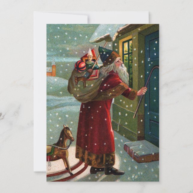 A Midnight Visit from Santa Announcement (Front)