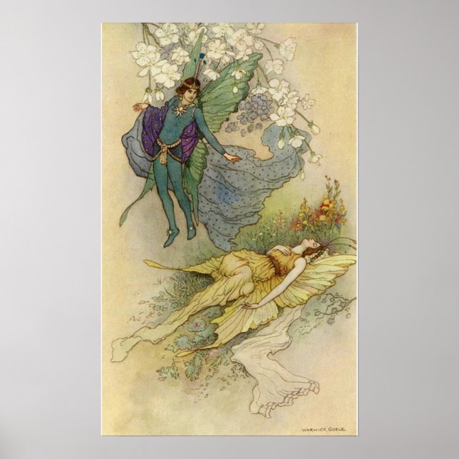 A Midsummer Night's Dream by Warwick Goble Poster (Front)