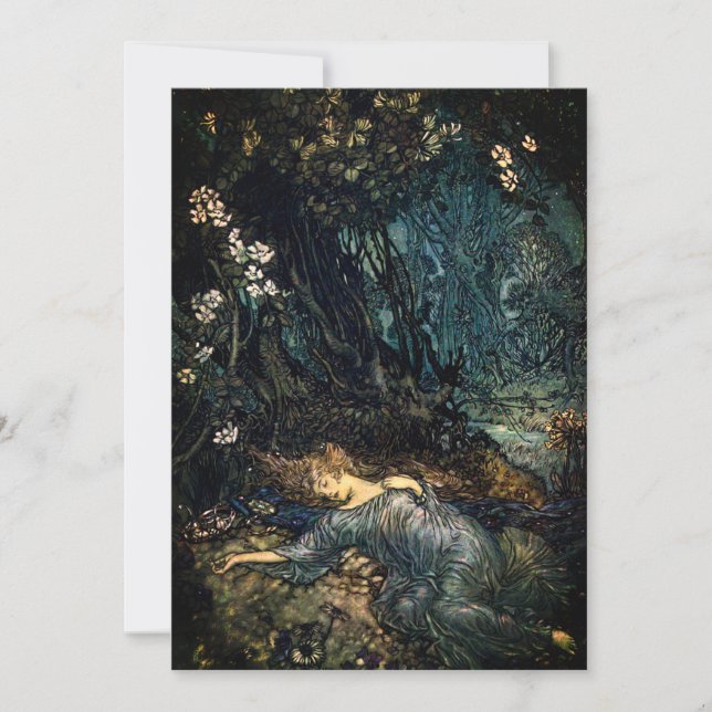 A Midsummer Nights Dream Invitation (Front)