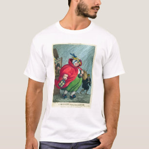 A midwife going to a labour, 1811 T-Shirt