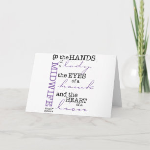 A midwife must possess .... card