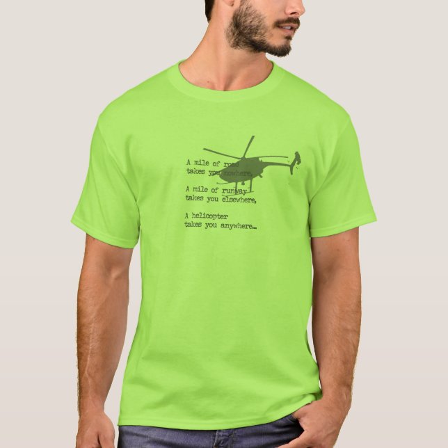 A Mile of roads dark T-Shirt (Front)
