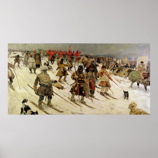 A military campaign in Russia Poster (Front)