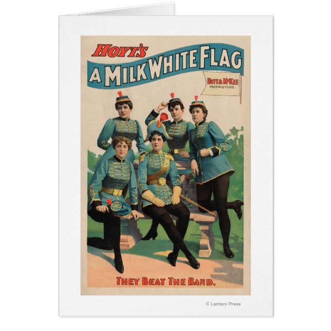 "A Milk White Flag" Woman's Marching Band (Front)