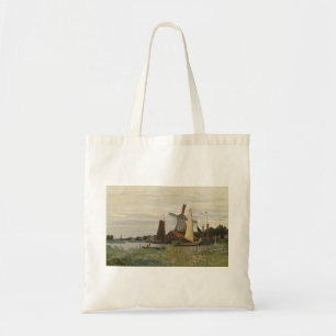 A Mill In Zandam - Claude Monet - 1871 Tote Bag