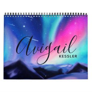 A Million Aurora Dreams Calendar