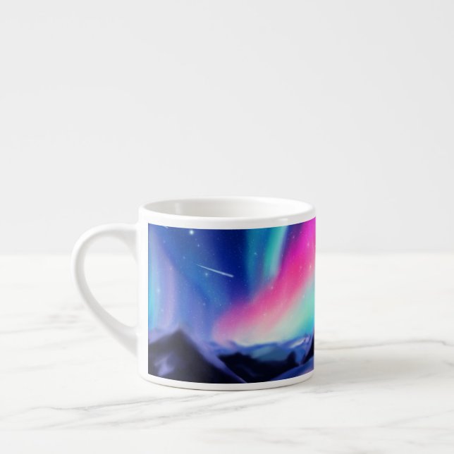 A Million Aurora Dreams Espresso Cup (Left)