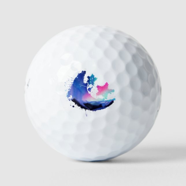 A Million Aurora Dreams Golf Balls (Front)