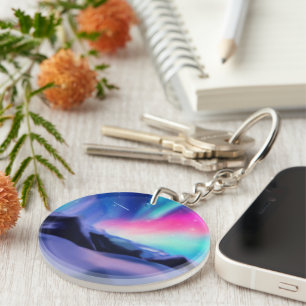 A Million Aurora Dreams Keychain