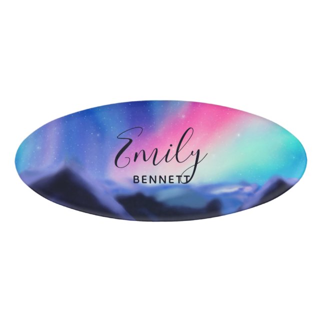 A Million Aurora Dreams Name Tag (Front)