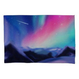 A Million Aurora Dreams Pillowcase