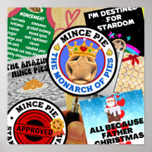 A Mince Pie Montage under the Magnifying Glass