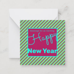 A Mini Christmas Paper Note Card