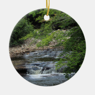 A Miniature Waterfall Ceramic Tree Decoration
