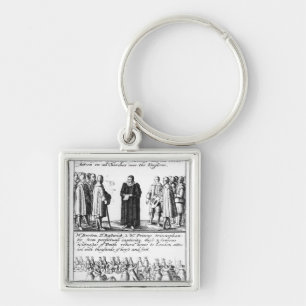 A Minister Taking the Protestation Key Ring