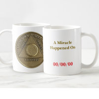 A Miracle Happened On CUSTOM DATE Sober Coin