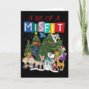 A Misfit Island Christmas Rudolph The Red Nosed Re Card