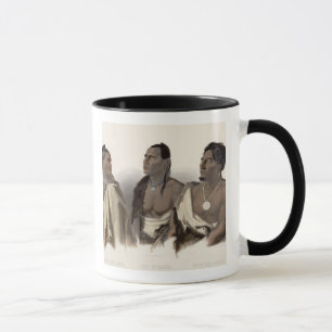 A Missouri Indian, an Oto Indian and the Chief of Mug