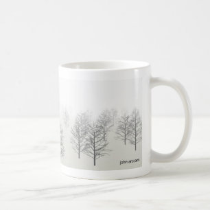 a misty morning coffee mug