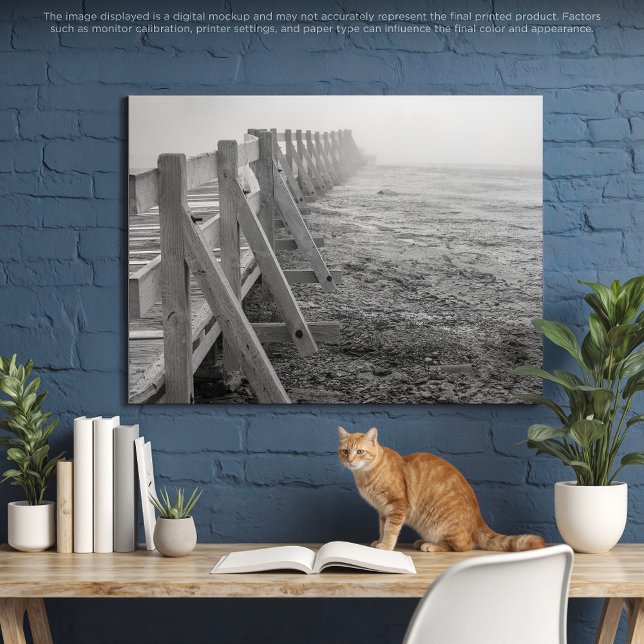 A Misty Yellowstone Trail Canvas Print (Creator Uploaded)