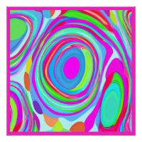 A Mixture of Colourful Patterns Art