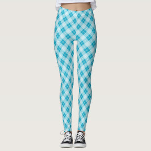 A model showcasing high-waisted leggings
