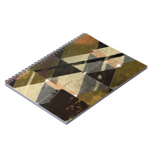 A modern abstract design notebook