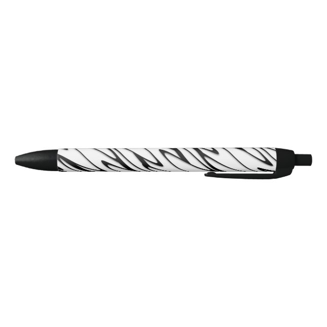 A Modern Abstract Energetic Line Art  Black Ink Pen (Bottom)