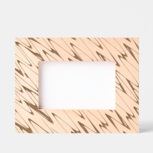 A Modern Abstract Energetic Line Art Etched Frames
