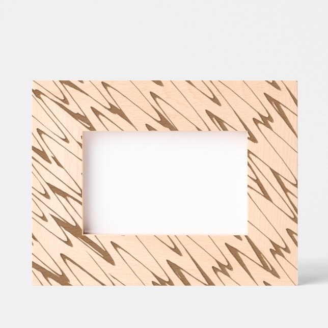 A Modern Abstract Energetic Line Art  Etched Frames (Front)