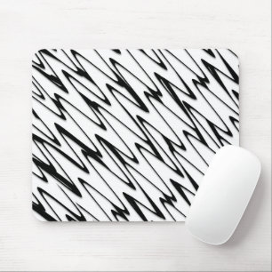 A Modern Abstract Energetic Line Art Mouse Mat