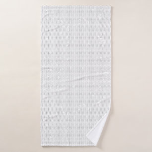 A modern design featuring a sleek combination of w bath towel