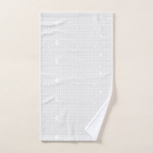 A modern design featuring a sleek combination of w hand towel