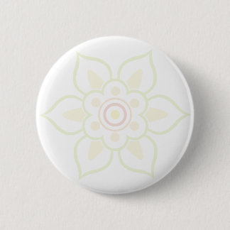 A Modern Interpretation of Korean Patterns 6 Cm Round Badge
