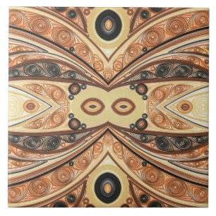 A modern seamless multicolor classic pattern ceram tile