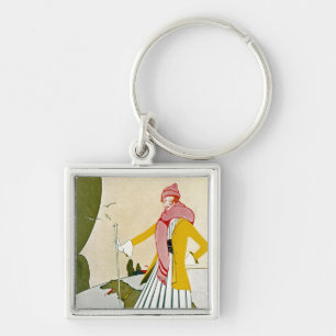 A Modern Shepherdess Key Ring