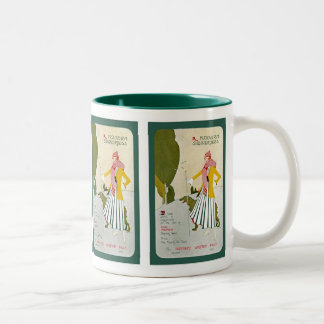 A Modern Shepherdess Two-Tone Coffee Mug