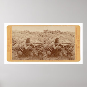 A Modoc Brave on the Warpath (1172) Poster