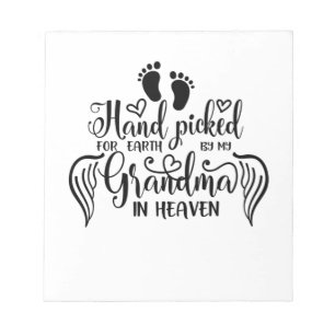 A moment in our arms a lifetime in our hearts notepad