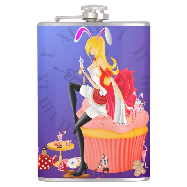 A Moment in Time Hip Flask (Front)