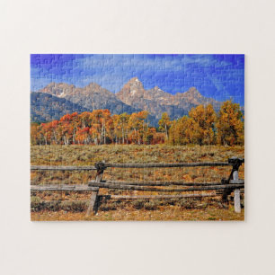 A Moment in Wyoming in Autumn Jigsaw Puzzle