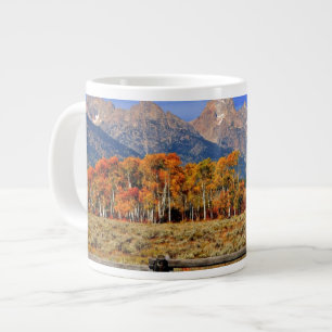 A Moment in Wyoming in Autumn Large Coffee Mug