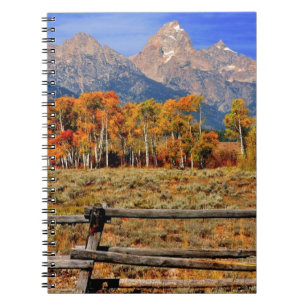 A Moment in Wyoming in Autumn Notebook
