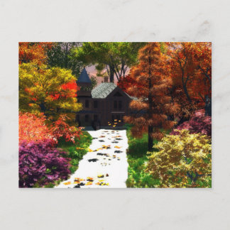 A Moment Of Autumn Postcard