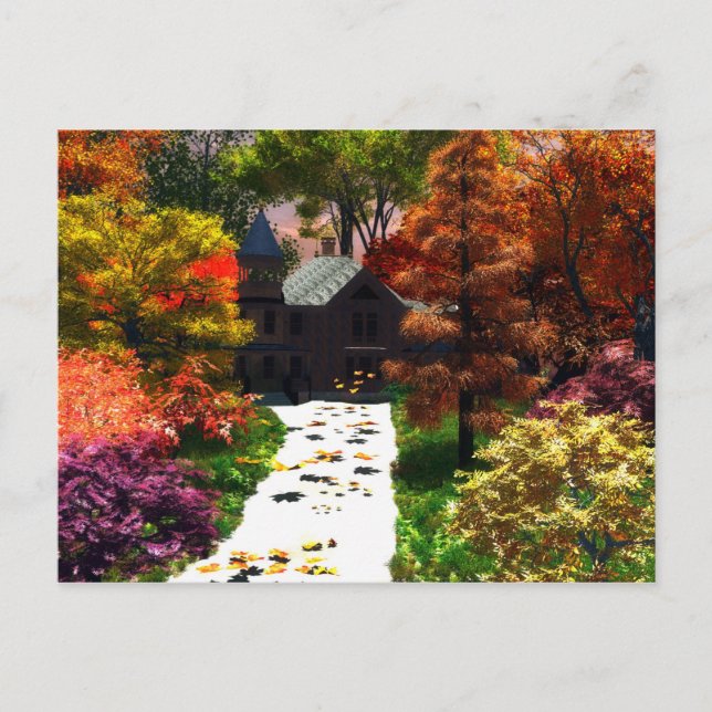 A Moment Of Autumn Postcard (Front)